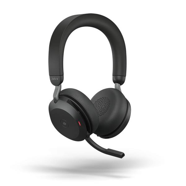 Jabra Evolve2 75, MS Teams, Link 380c - On-Ear Headset